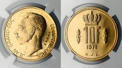 . . 10  1971 . Proof. ESSAI.   NGC PF63 CAMEO.