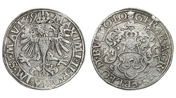 Бельгия. Льеж. Джерард ван Гросбек. 1/2 талера 1569.