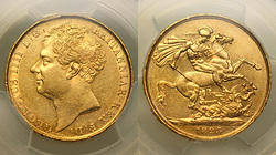 .  IV. 2  1823 .   PCGS AU55.