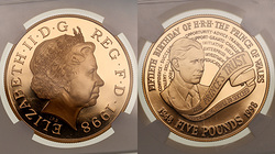 .  II. 5  1998 . Proof.   NGC PF70 ULTRA CAMEO.